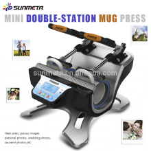 Sunmeta Machinery mini double station sublimation mug press printing machine ST-210